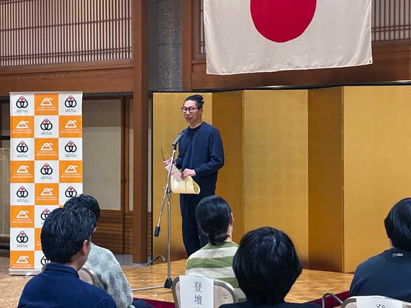 表彰式の様子-山森達也1