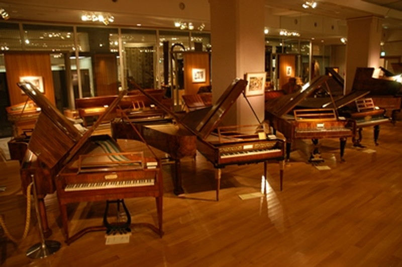浜松市楽器博物館：鍵盤楽器ルーム