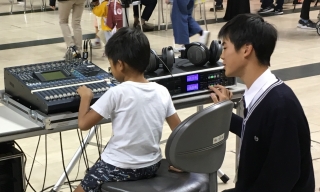 機材　体験　照明　音響　映像